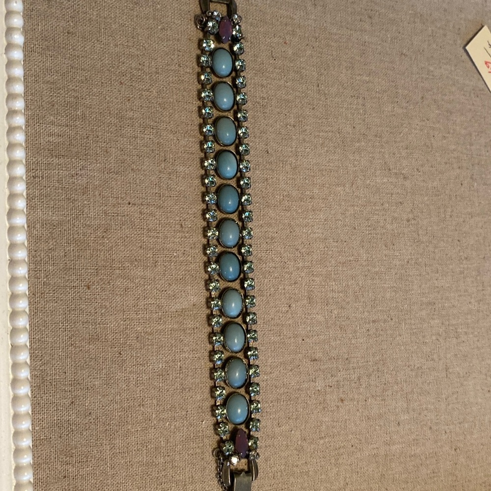 Sorrelli crystal and  stone bracelet